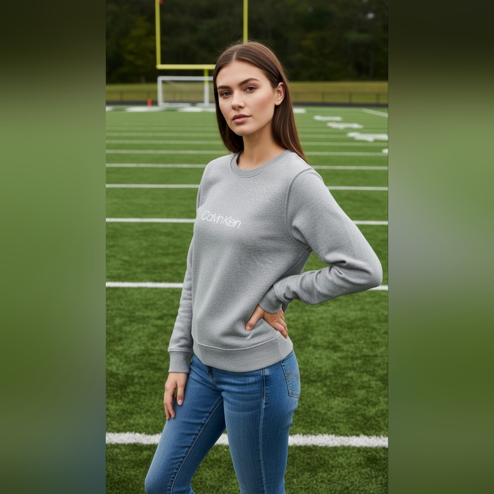 Calvin Klein Gray Sweatshirt‎